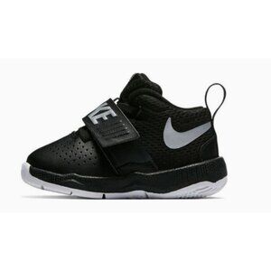 Nike Team Hustle D 8 TD Black/Silver/White 881943-001 Toddler Size 2C